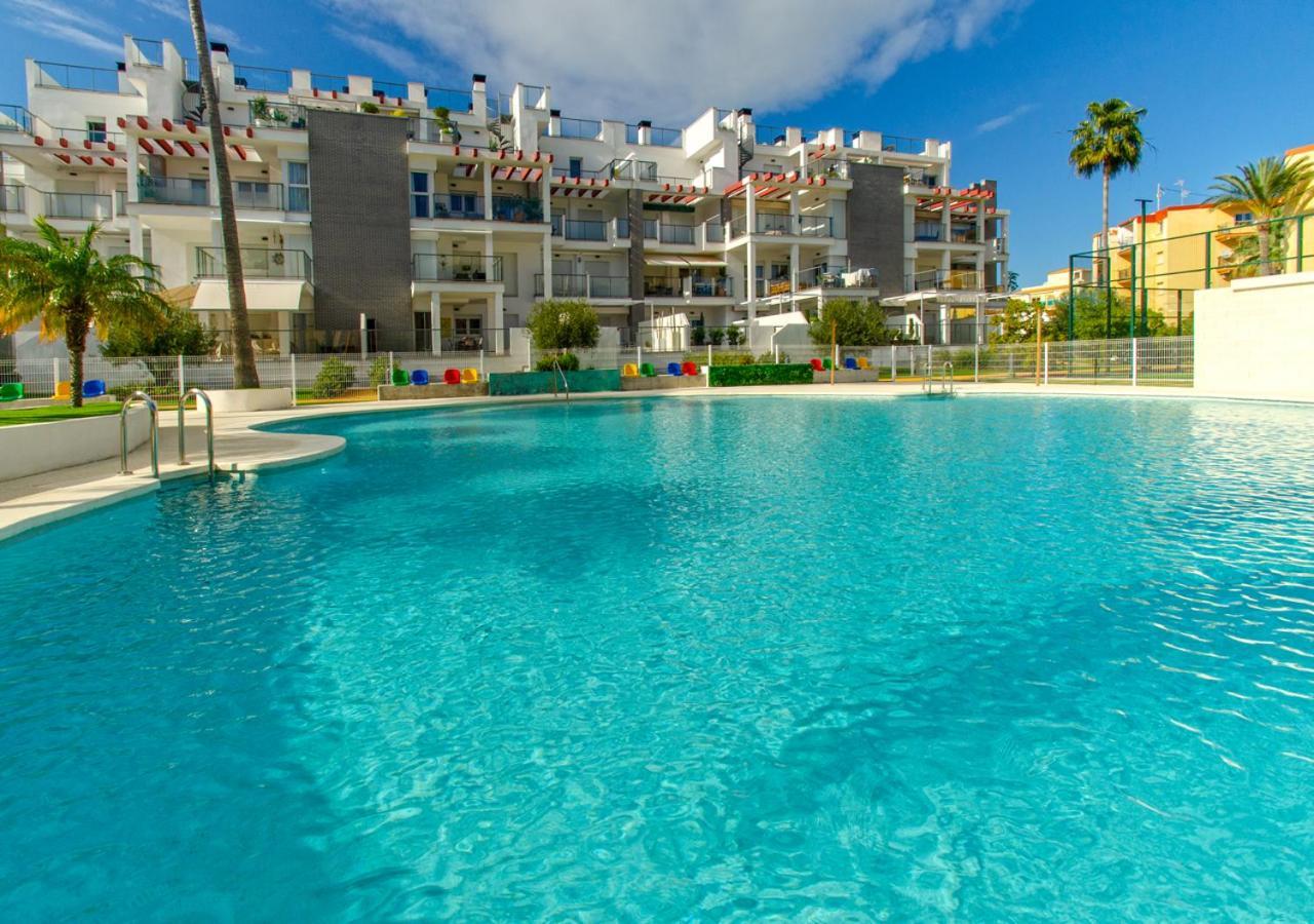 Apartamento Victoria Playa III Con Una Gran Terraza Denia Exterior photo